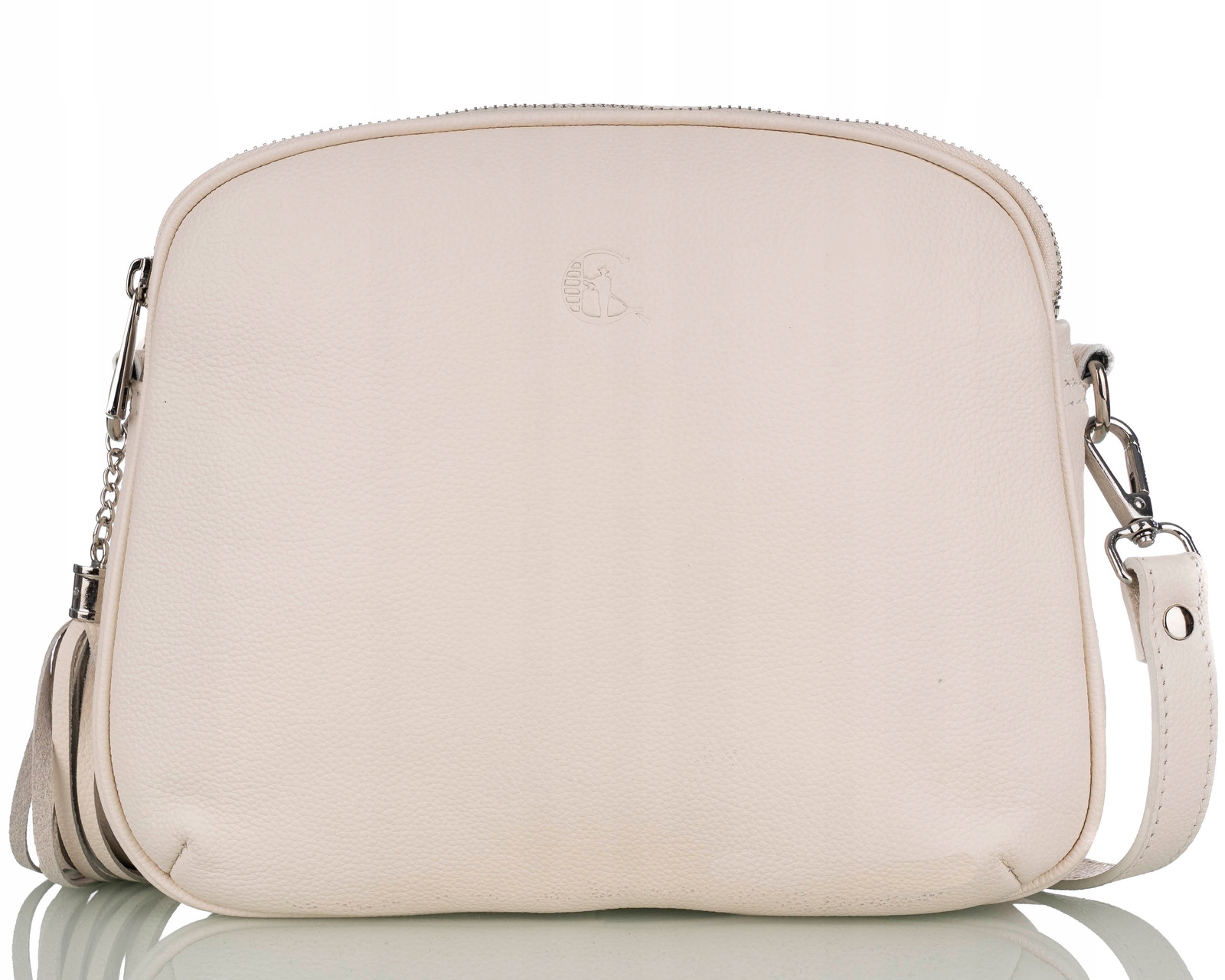 Dámská kožená kabelka přes rameno z přírodní kůže Canaletto polská