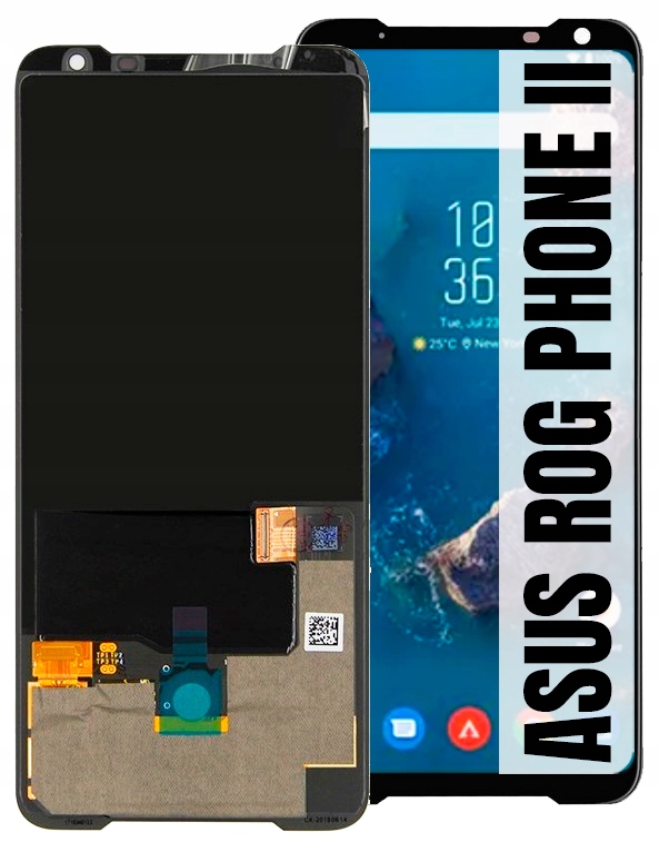 Displej Asus Rohový Pro Telefon 2 ZS660KL Oled LCD Displej
