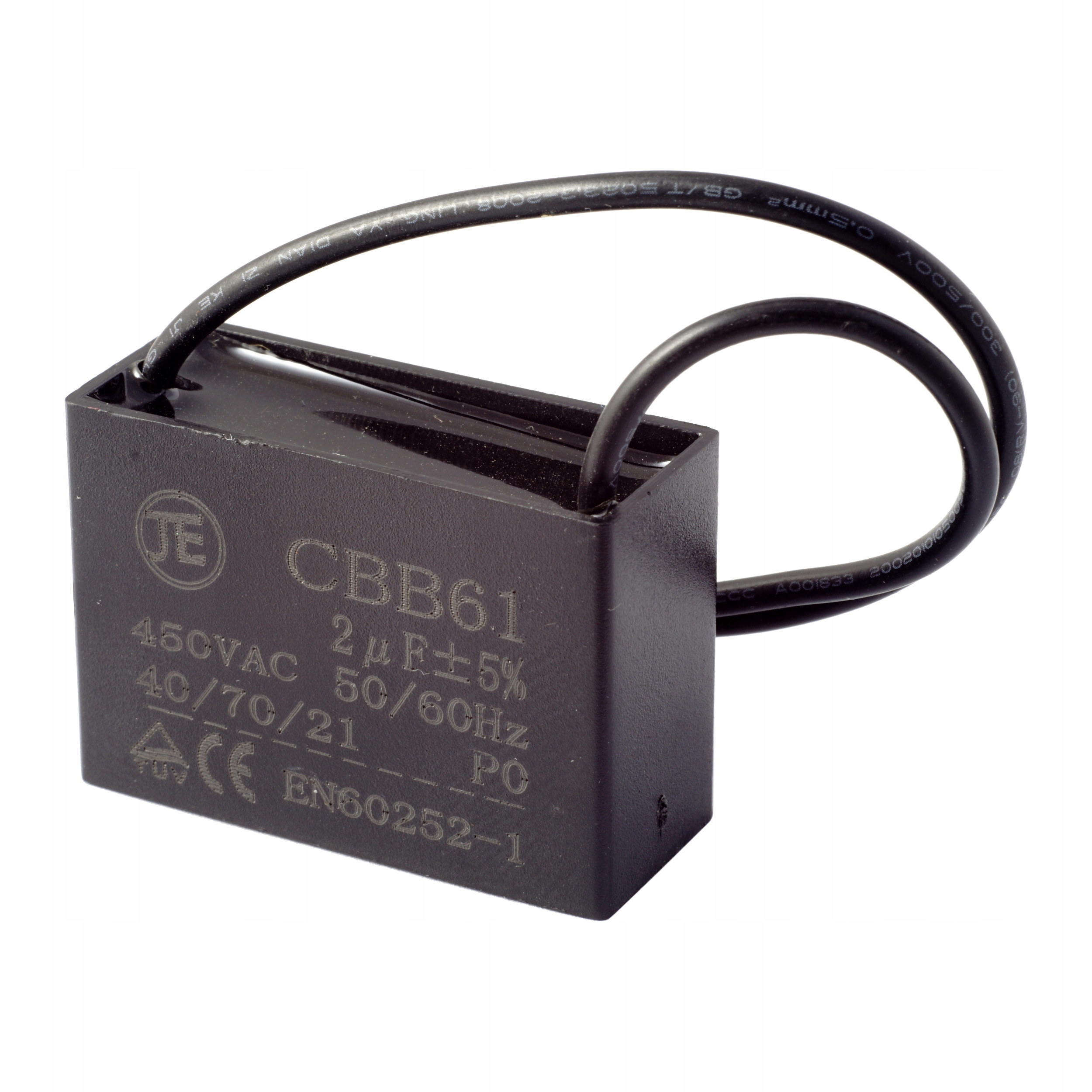 

Kondensator rozruchowy 2uF 450V CBB61 Je