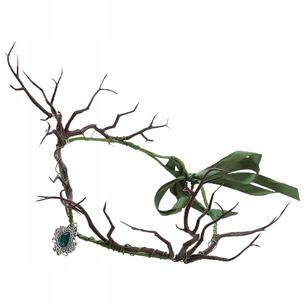 WSTĘŻKI DO WŁOSÓW GIRLANDA KORONA ELFÓW Marka bez marki