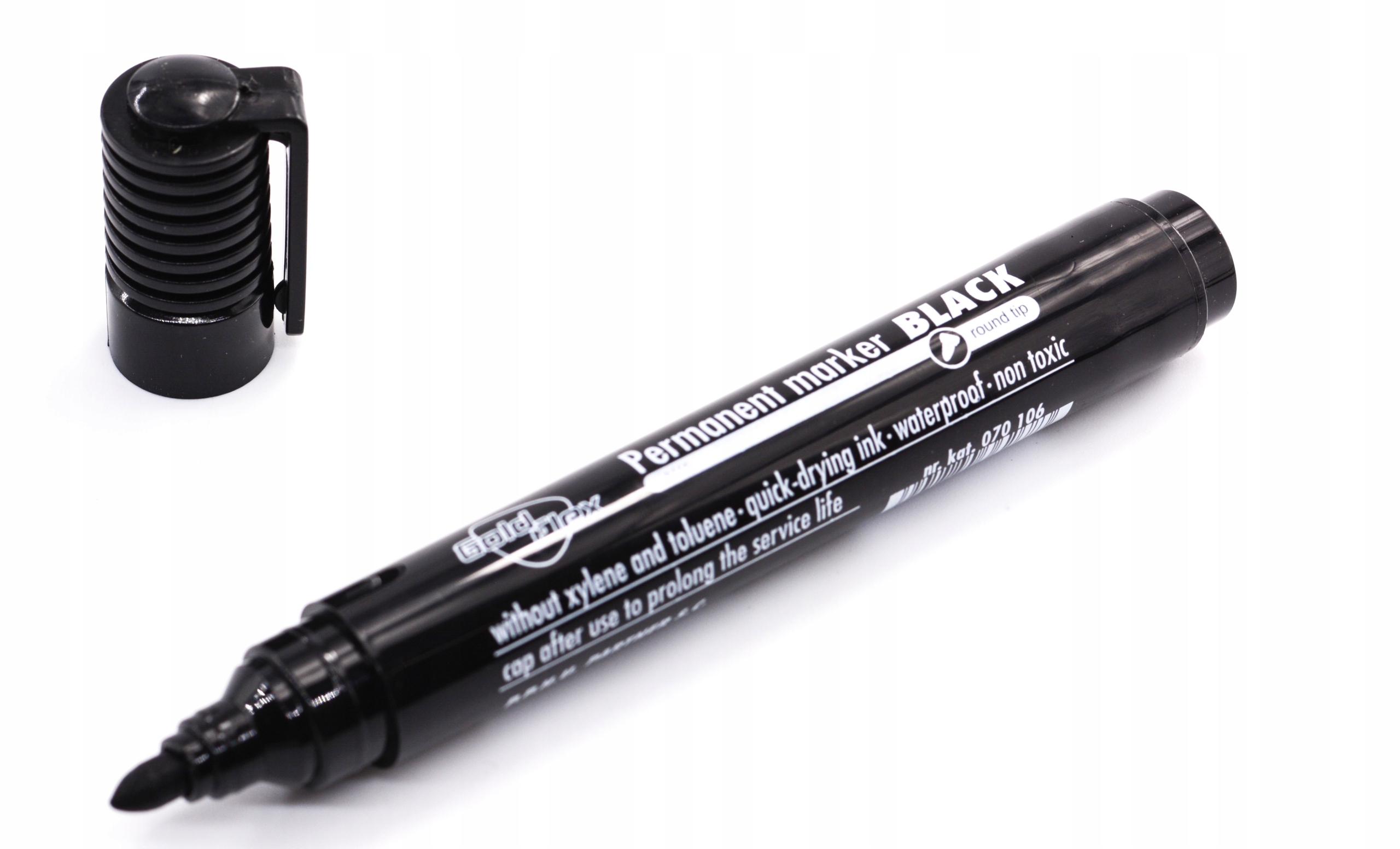 

Marker Wodoodporny Permanentny Pisak Czarny Mazak