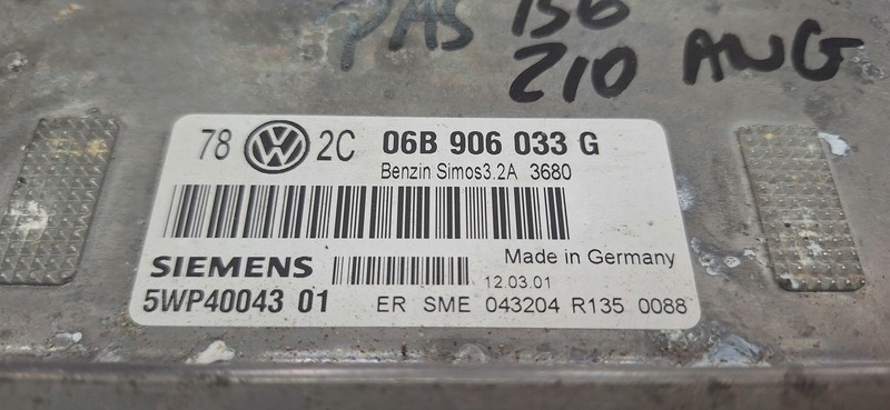 Computer Bedienteil VW PASSAT B6 06B906033G