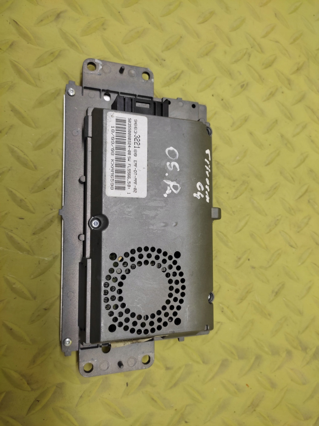 CITROEN C4 display NAVI 9663322180