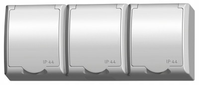 

Gniazdo Potrójne Z/u Ospel Fala Białe GNH-3HZ/00/W