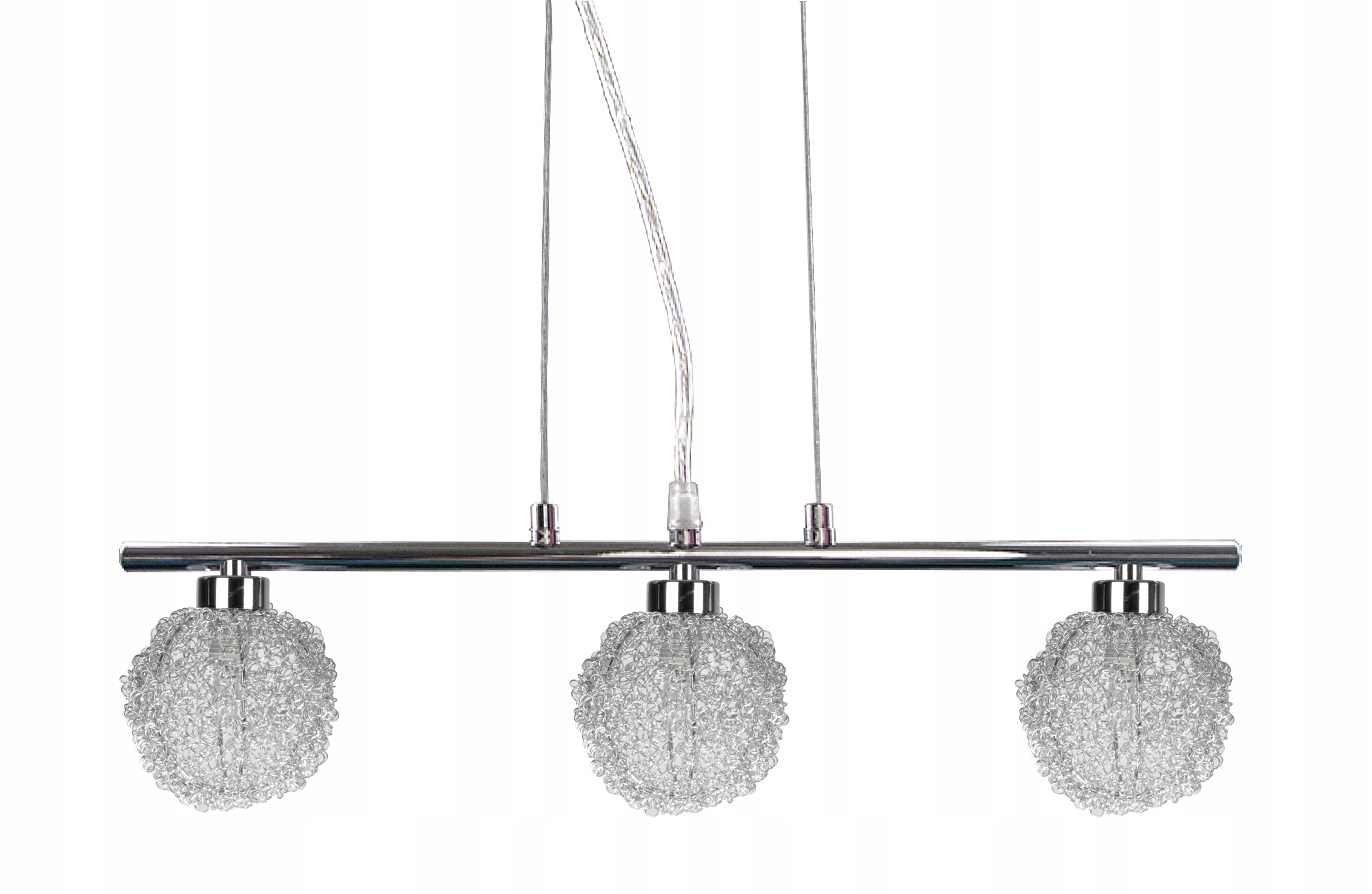 Závesné svietidlo chrómové 3X40W G9 Wind Candellux