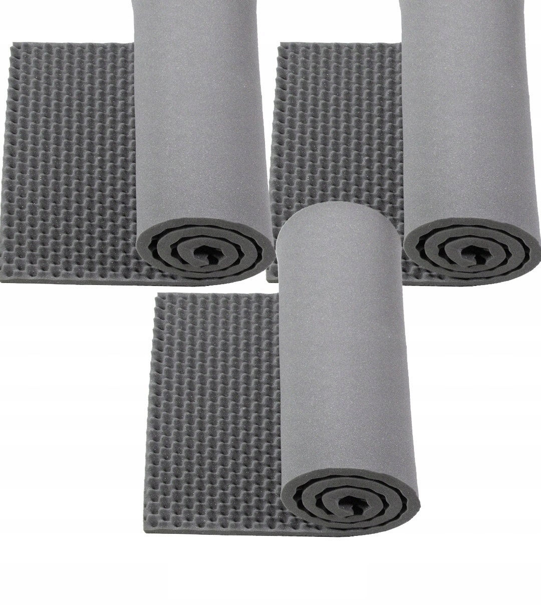 Akustické pěny Fala 600 x 100 cm, zvuková izolace 3 cm Ideální do studia