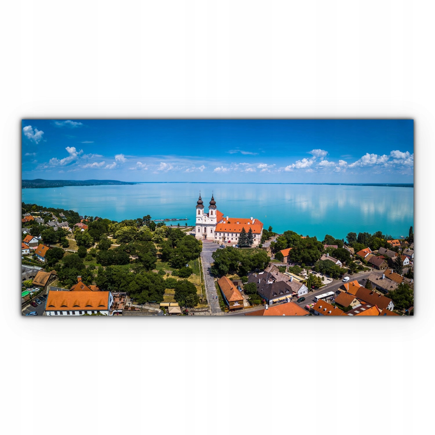 

Canvas na ramie na ścianę 140x70 Kościół Krajobraz