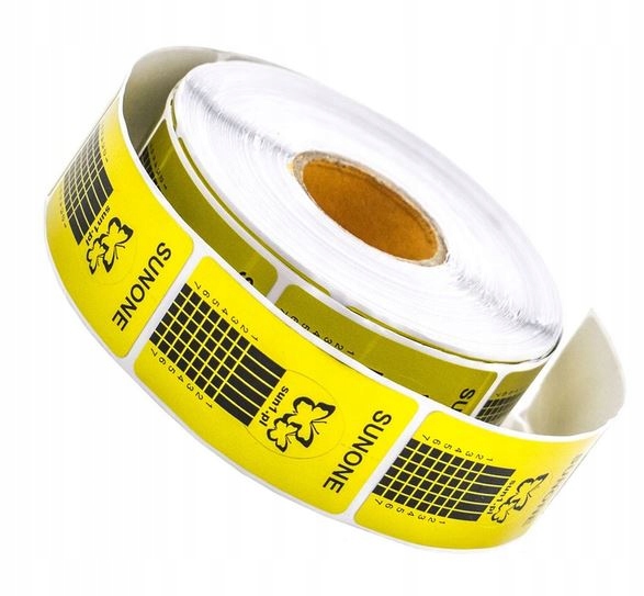 Sunone 500szt Szablony formy do paznokci akrylożel