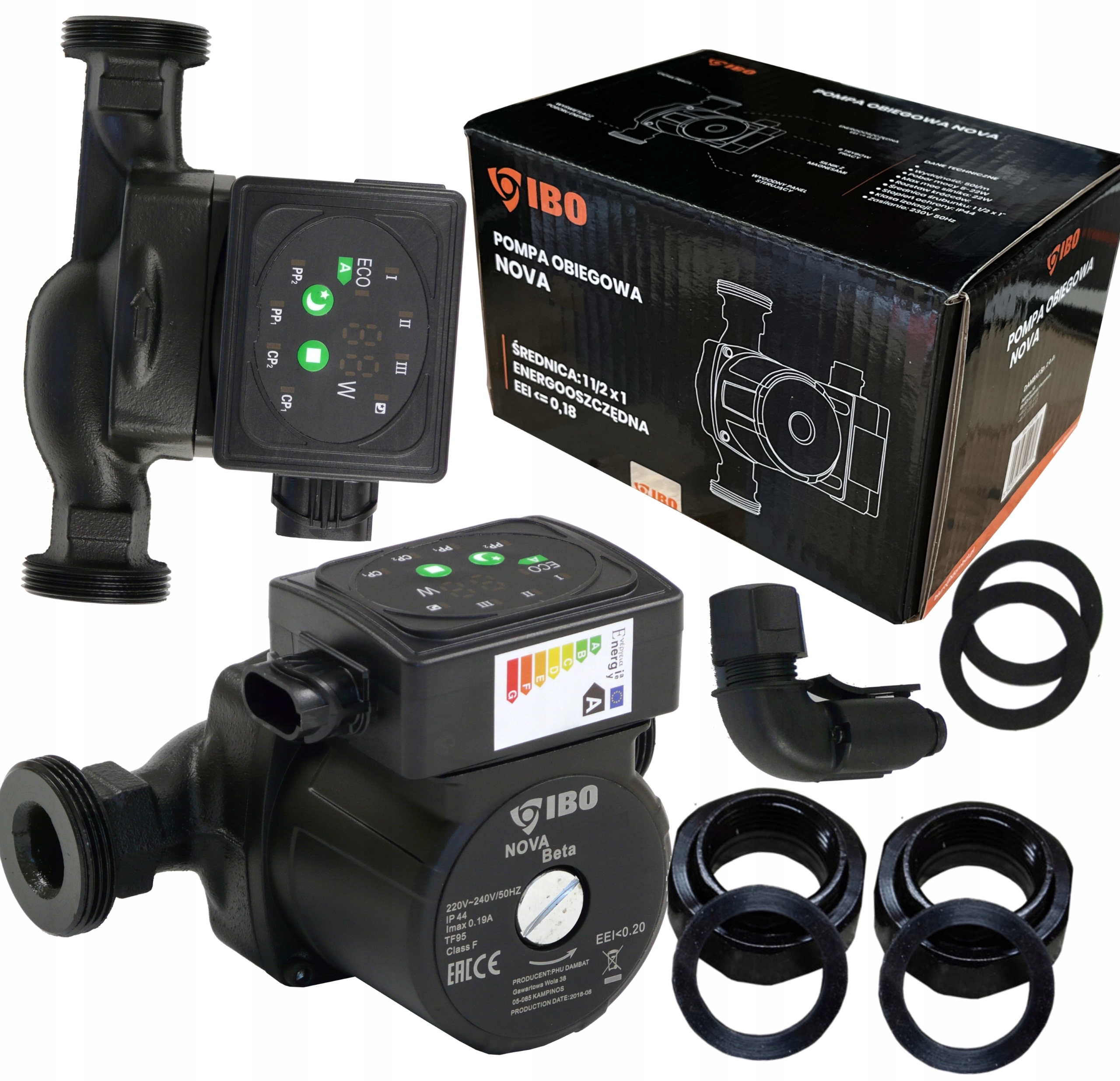 Ibo Obehové Čerpadlo Nova 25-40/180 Cirkulačné