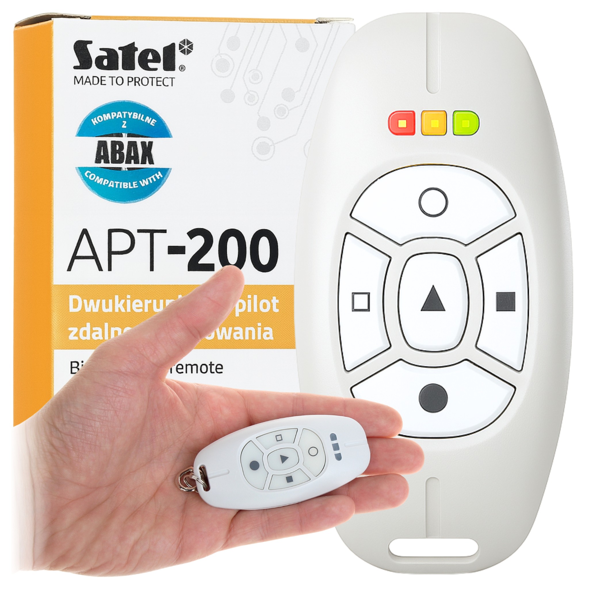 Dvousměrový dálkový ovladač Satel APT-200 868Mhz do 1200 m Abax2