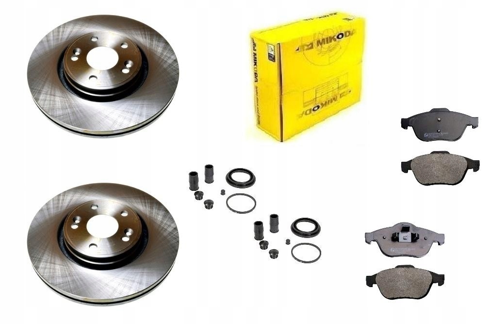 Kotouče Reperaturní Kostky Renault Laguna II 2001-2007 Přední Sada 300 MM