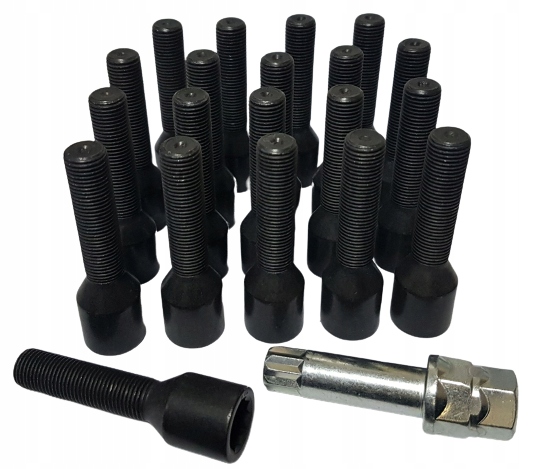 Болти Citroen 12x1, 25x45 конус torx чорний 20 EU