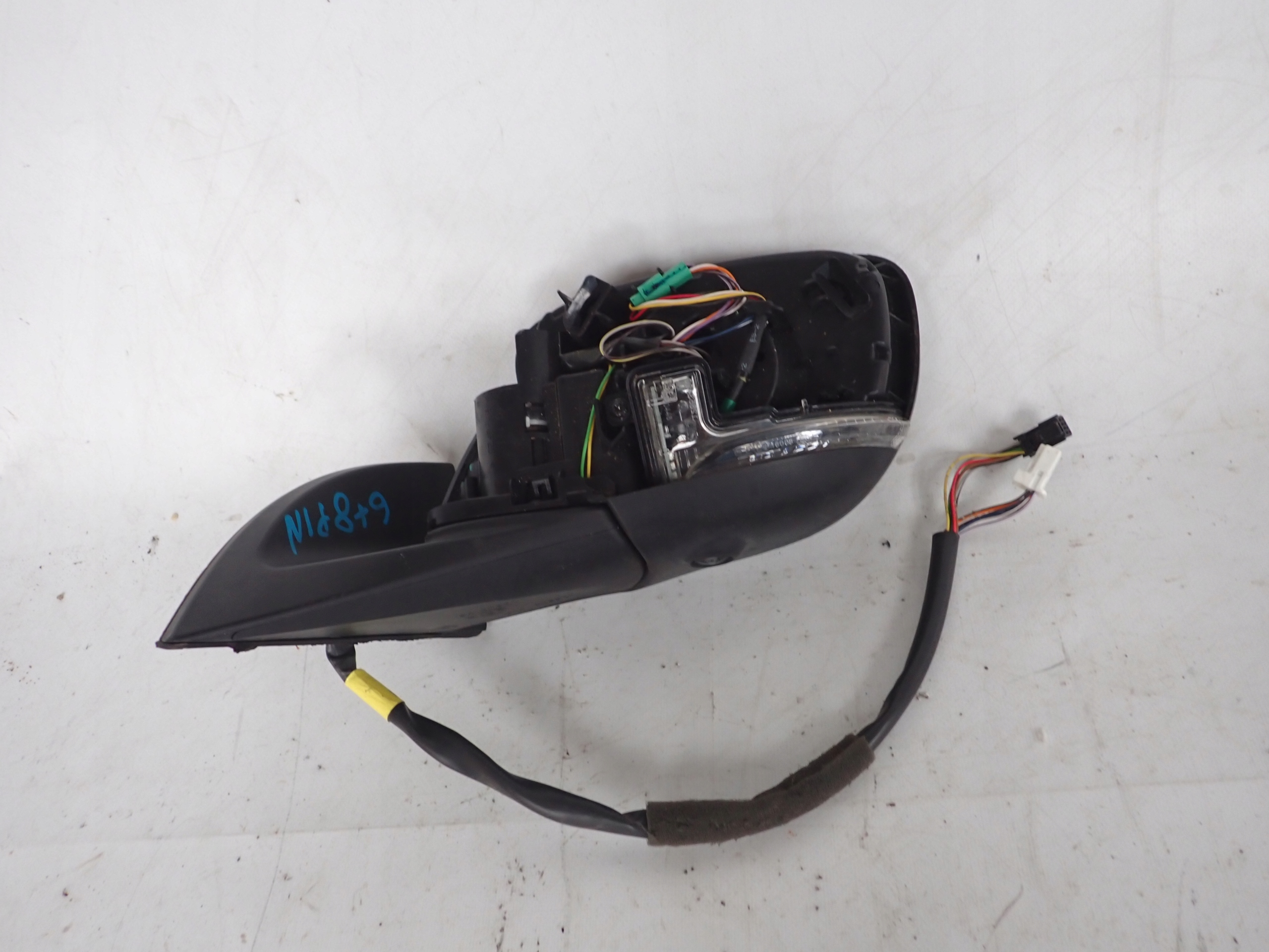 NISSAN LEAF II 17- mirror exterior left 14 PIN