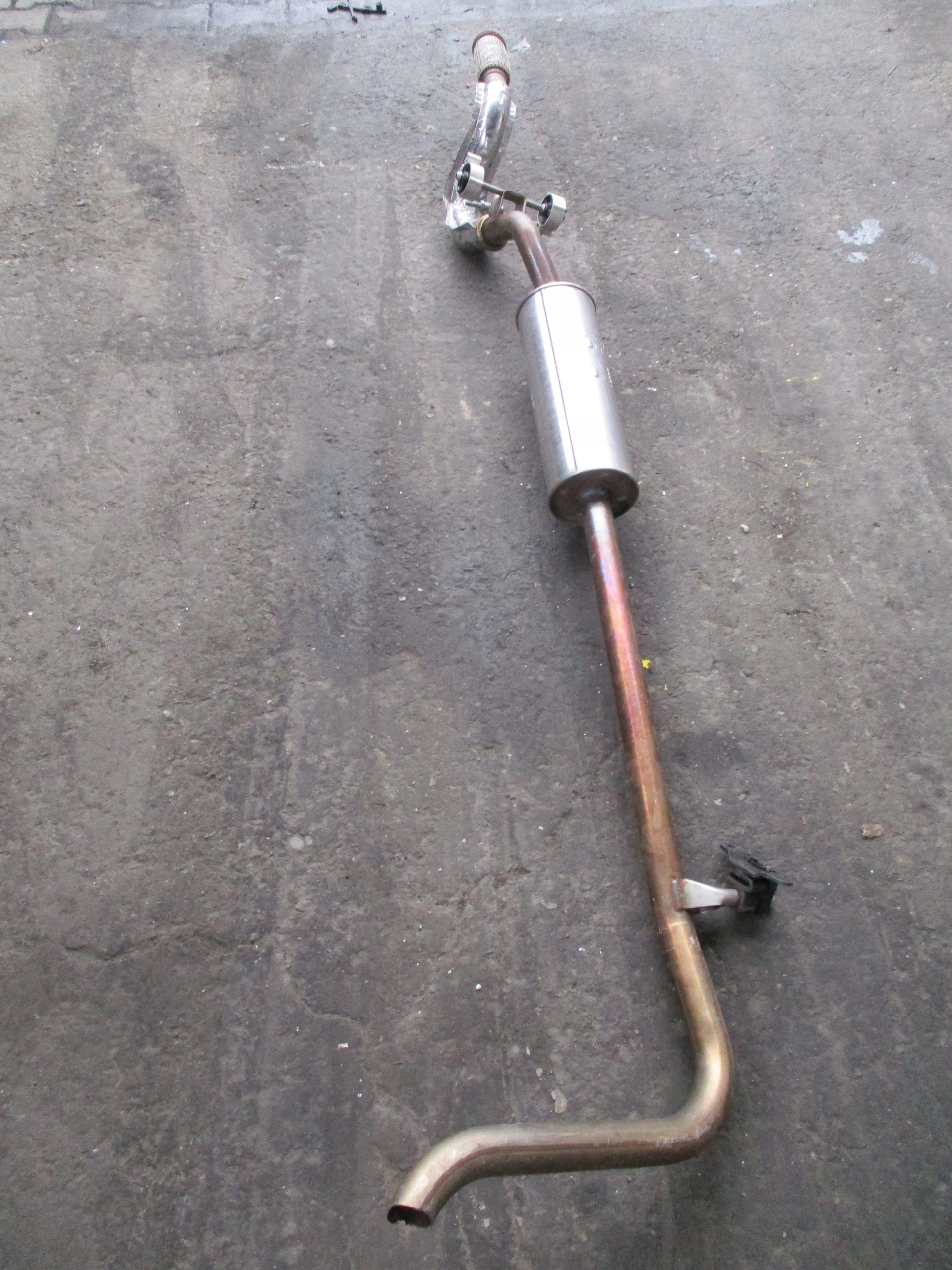 Marmitta sistema scarico completo auto usato ALFA ROMEO JUNIOR 25R PSA4500