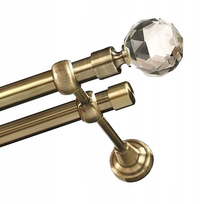 

Podwójny karnisz 560 cm 19+19 mm do mieszkania