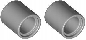 

4You Lego Technic 18654 Tuleja J. Szary (2szt)