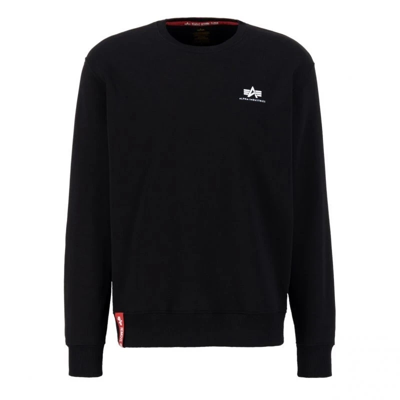 Alpha Industries Pánská mikina Basic Small Logo černá 188307-03 2000228
