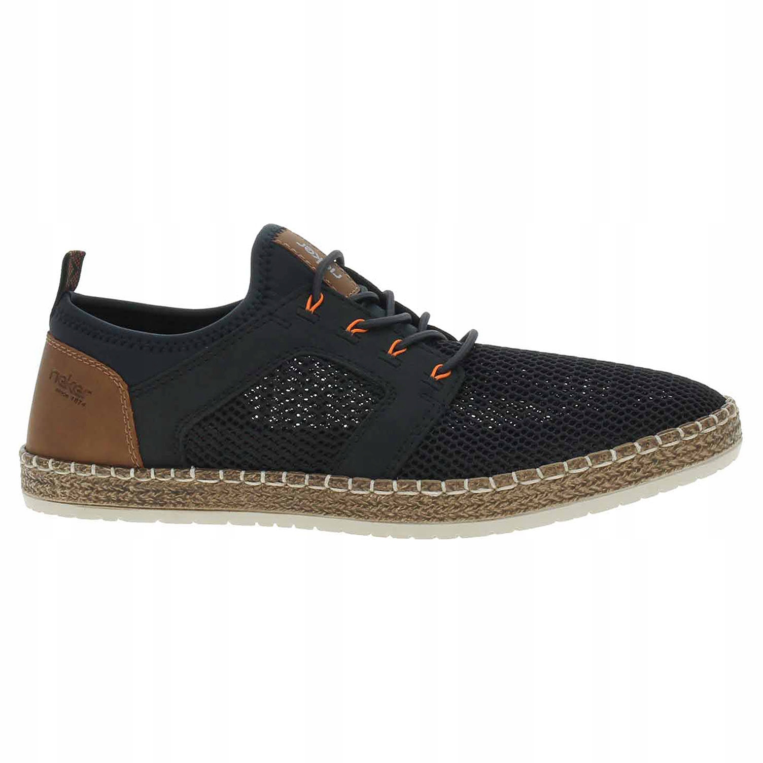 Pánské polobotky Rieker B5252-14 blau 45