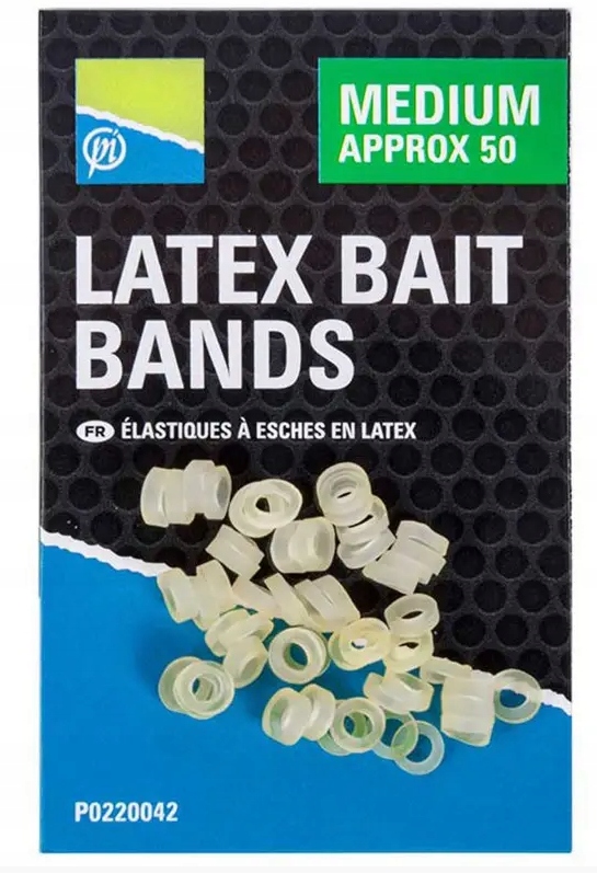 Gumki do pelletu Preston Latex Bait Bands Medium 6MM P0220042