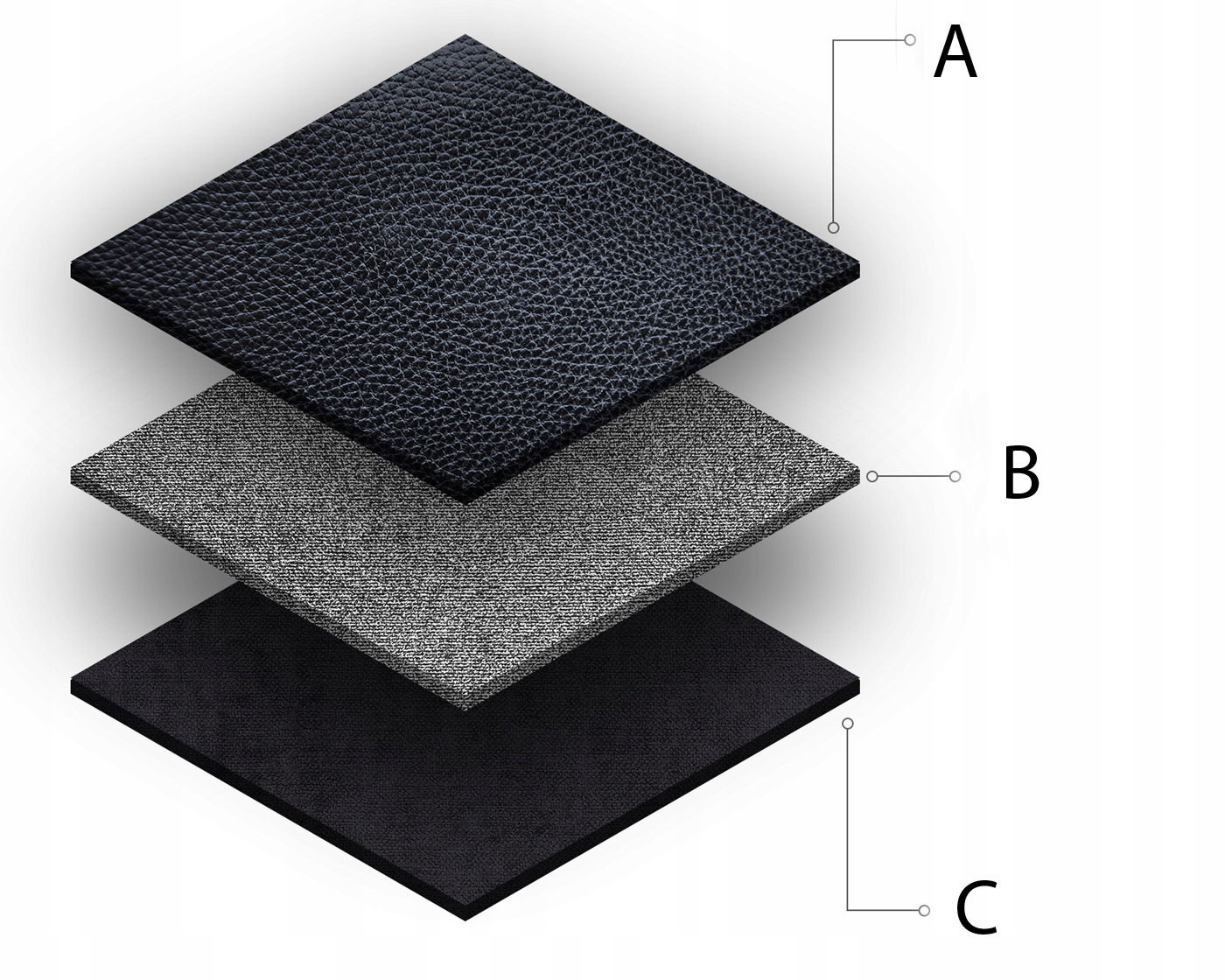 KOCHMANSKI skórzany portfel męski ochrona RFID Kolor dodatkowy czerwony