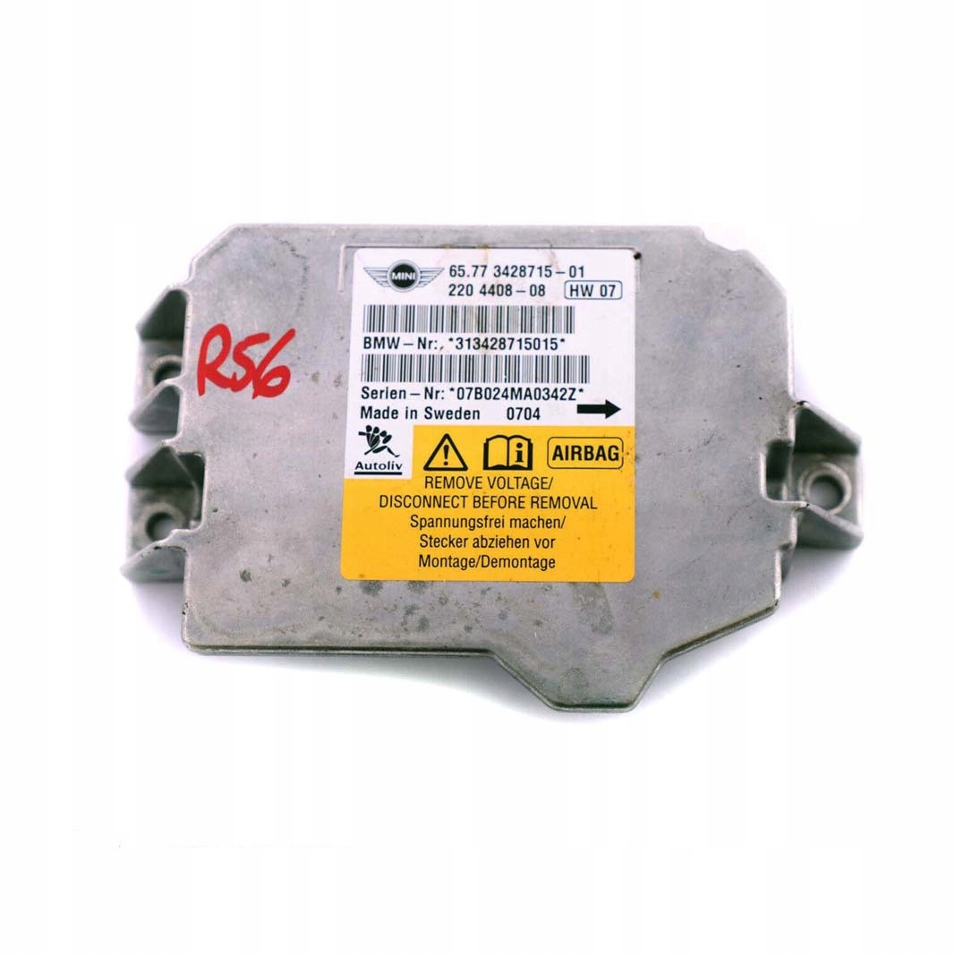 MINI R55 R56 Датчик модуль airbag подушки 3428715