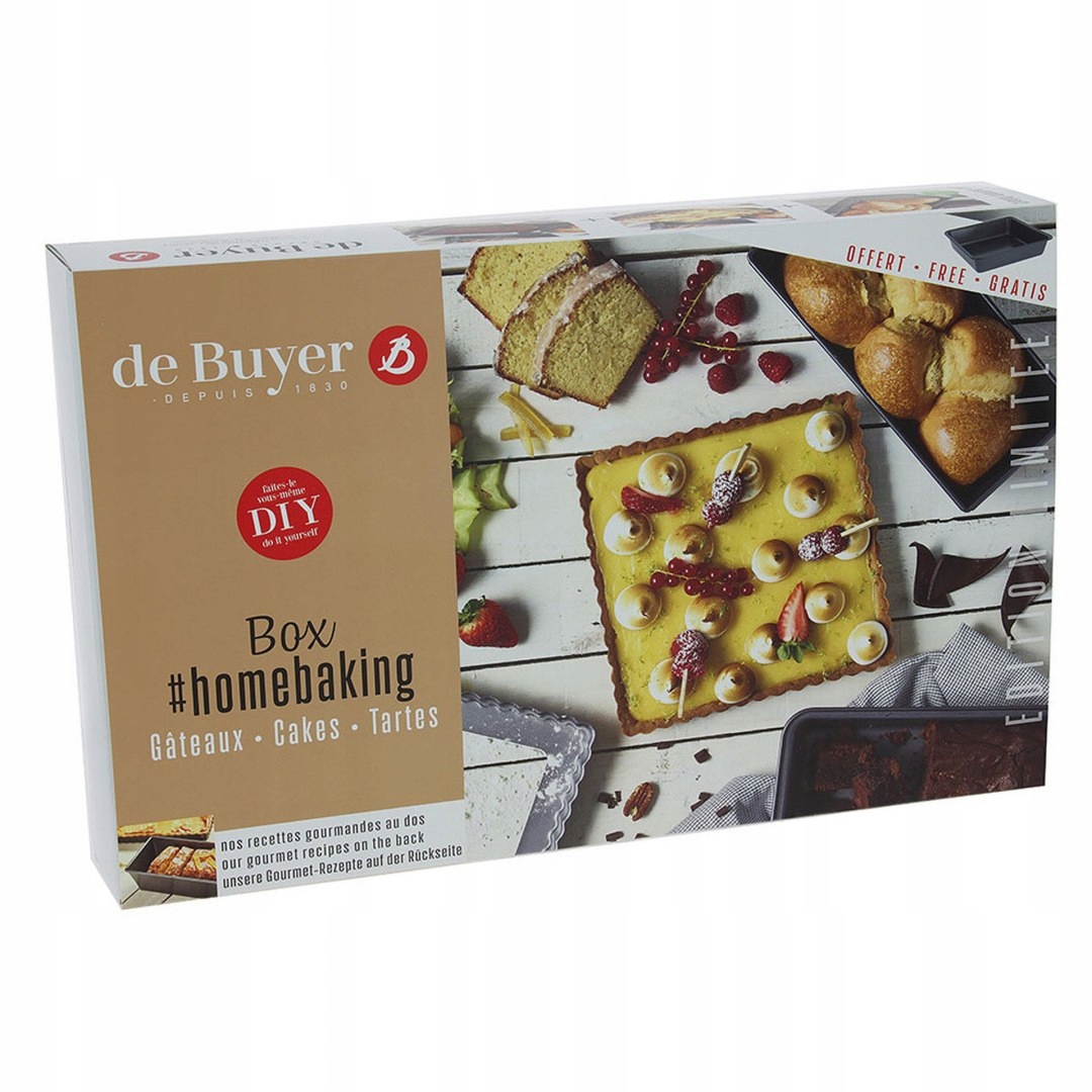 Sada 3 foriem na pečenie de Buyer Homebaking 4713.03