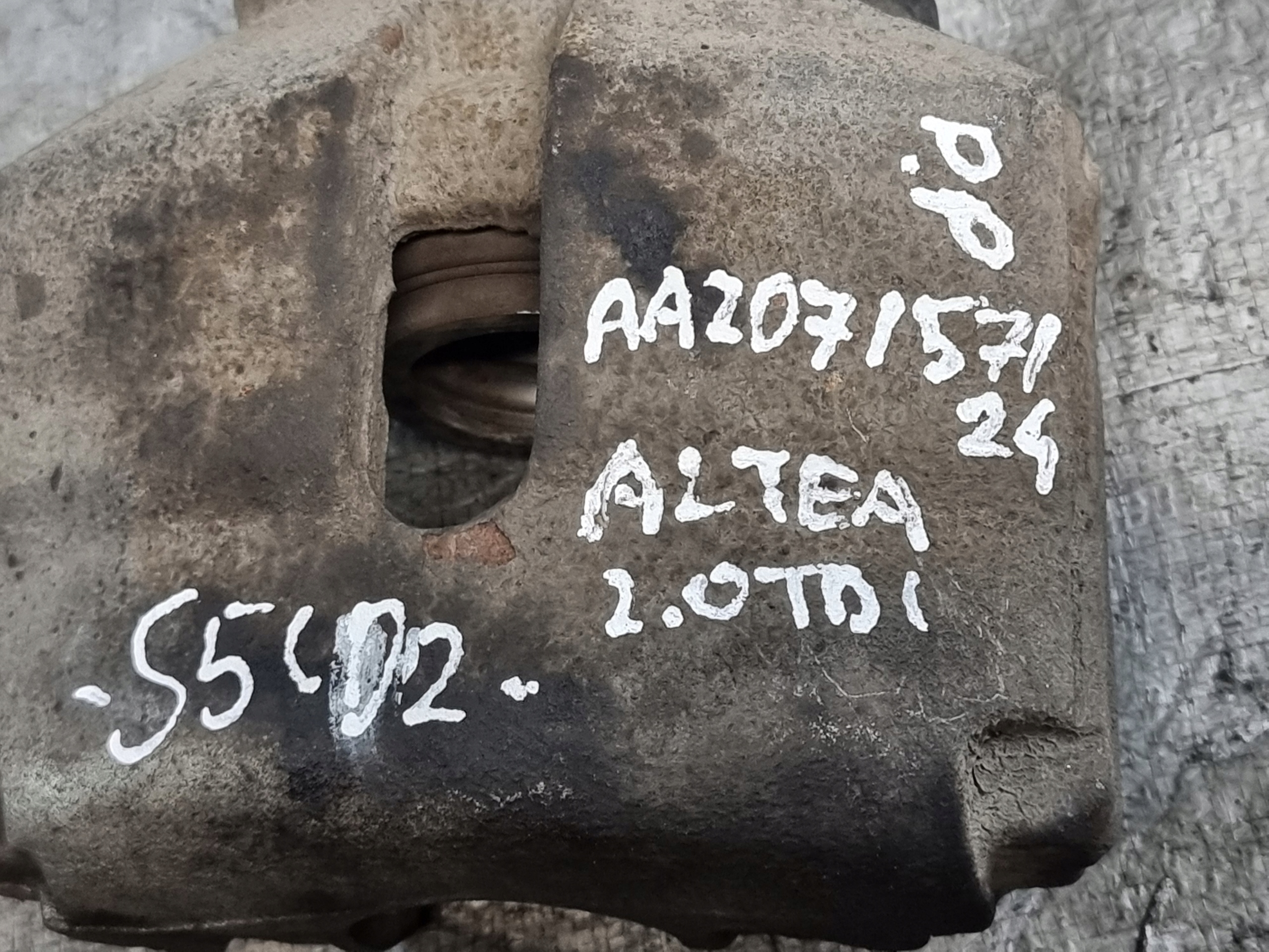 caliper brake right front SEAT ALTEA 2.0 TDI 103kW BKD 05r