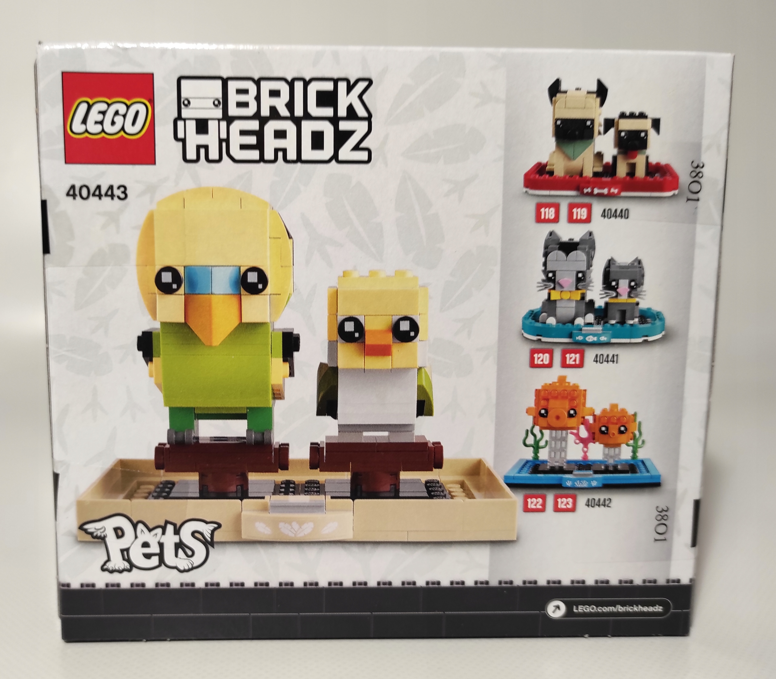 Lego BrickHeadz: 40443 - Papużka Marka LEGO