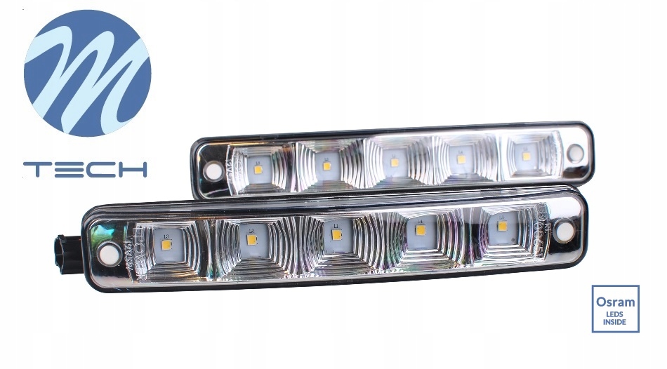 DRL SWIATLA DZIENNE OSRAM LED 19cm 1000lumen HP507 Weight with packaging 1 kg