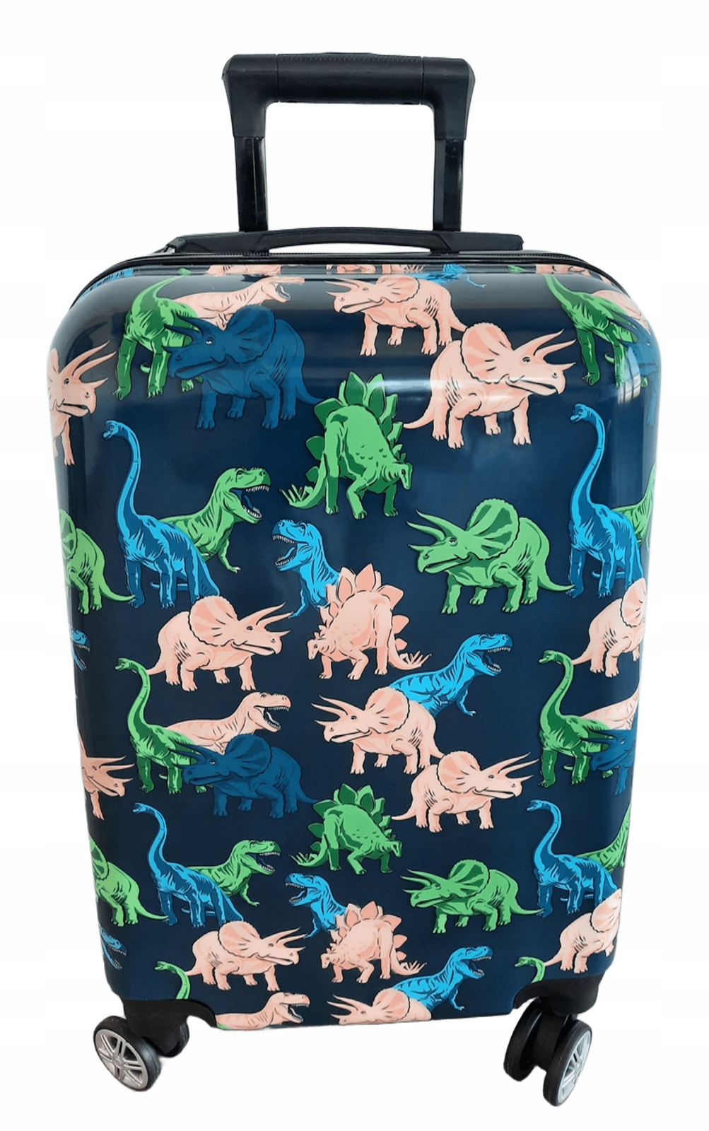 Dinozaury Dinozaur Walizka Na Kólkach Dziecięca Podróżna Szyfr Na Wakacje
