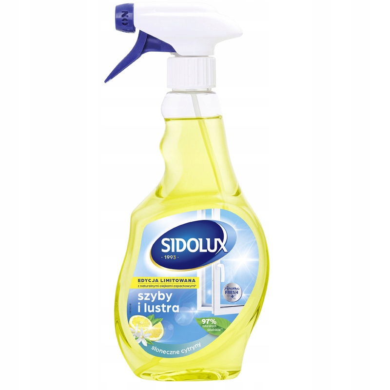 

Sidolux Crystal mycia szyb słoneczne cytryny 500ml