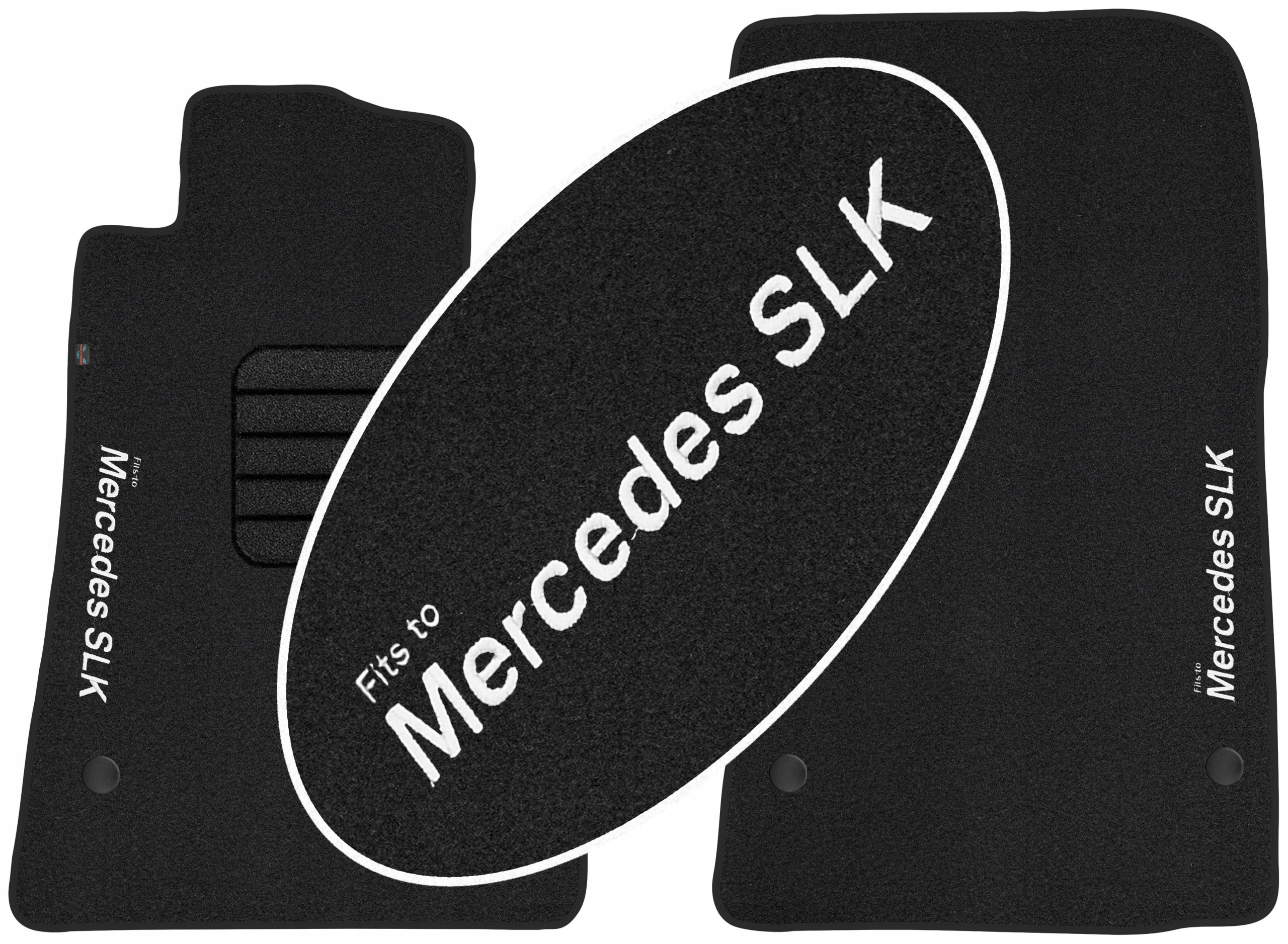 

Mercedes Slk R171 2004-2011 Welurowe z Haftem