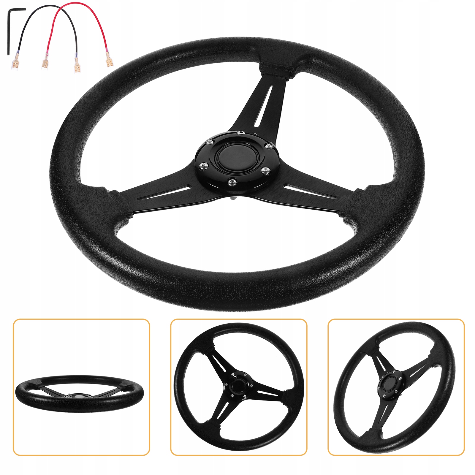 KIEROWNICA AUTO WYŚCIGOWA CZĘŚCI SAMOCHODOWE