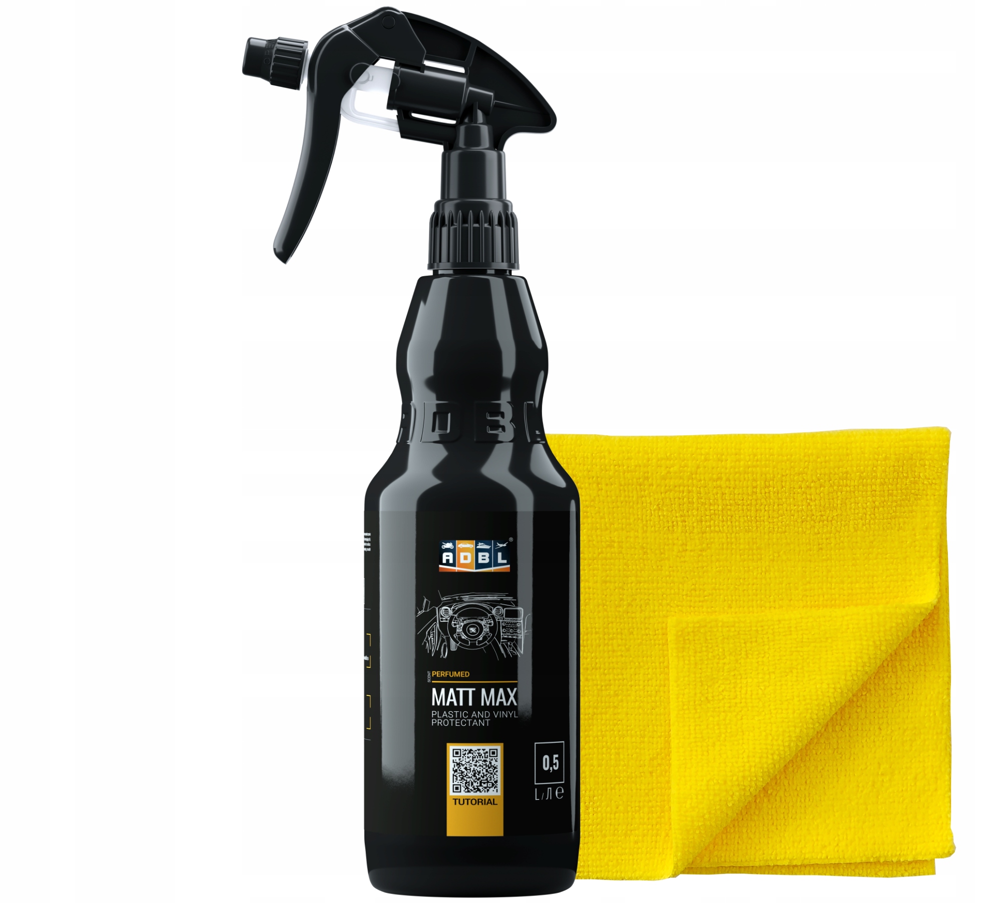 

Adbl Matt Max Matowy dressing do plastików 500ml