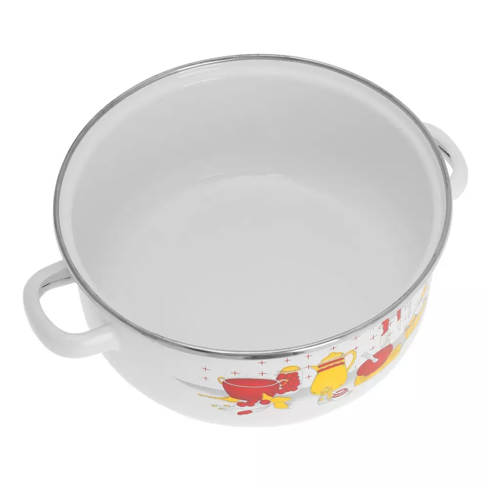 Zestaw garnków EMALIOWANYCH Komplet garnki 10 el. Liczba elementów w zestawie 10