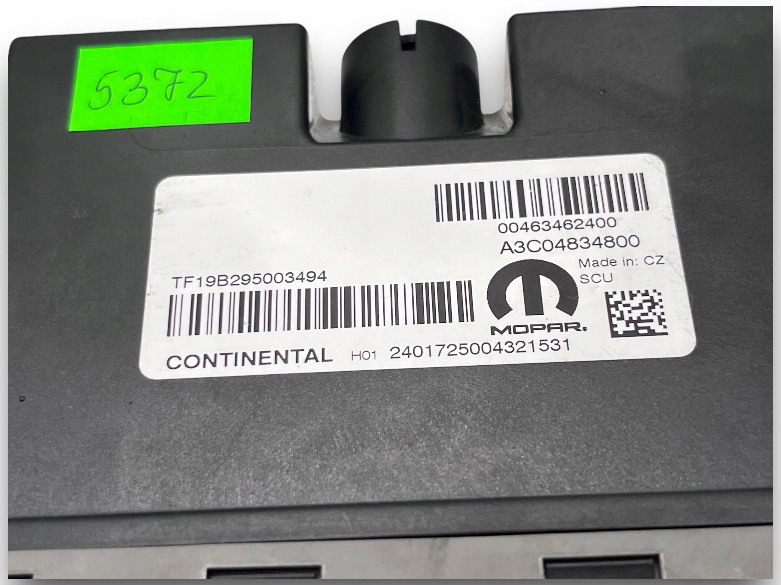 FIAT DUCATO modul Bedienteil A3C04834800 -- $J