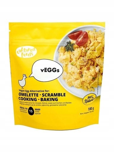 Levně 3x Cultured Foods vEGGs Omelette – rostlinná náhrada vajec, 180 g