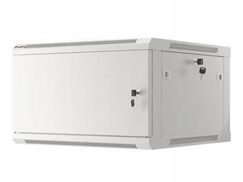 Lanberg Nástěnná jednodílná skříň 19", 6U/600x600 For Self-assembly plechov