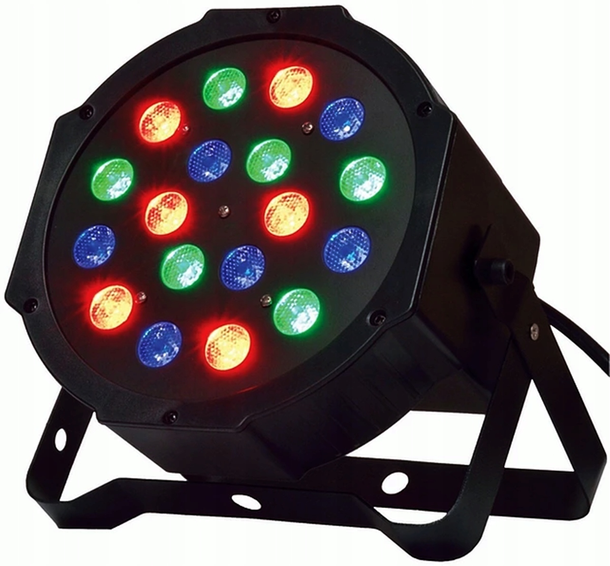 KOLOROFON REFLEKTOR LED LASEROWY DYSKOTEKOWY LAMPA RGB