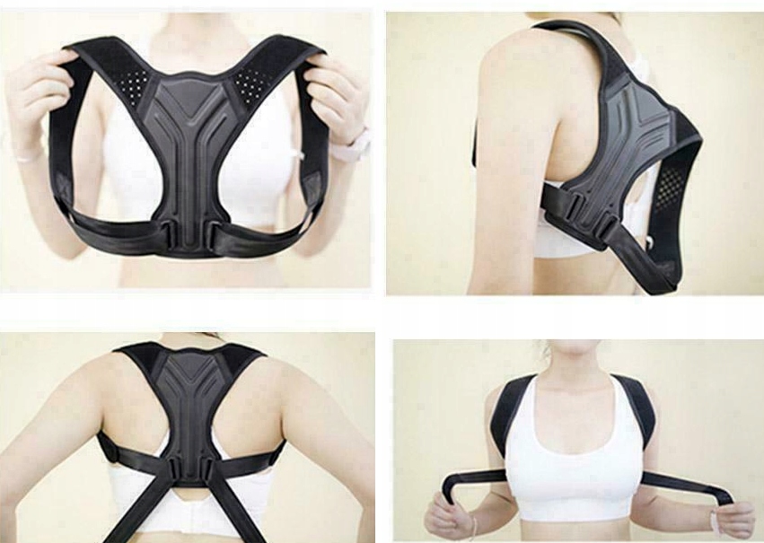 ORTOPEDYCZNY KOREKTOR WAD POSTAWY I KRĘGOSŁUPA nr Kp 3 L Model B091D6YJCC