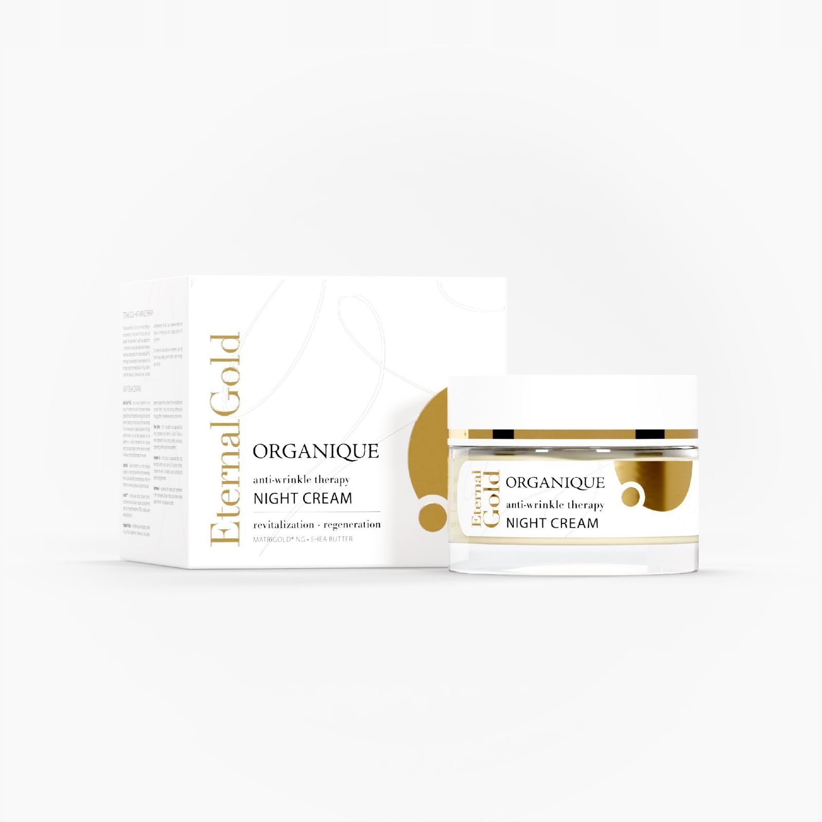 Organique Eternal Zlatý Noční Krém 50 ML+
