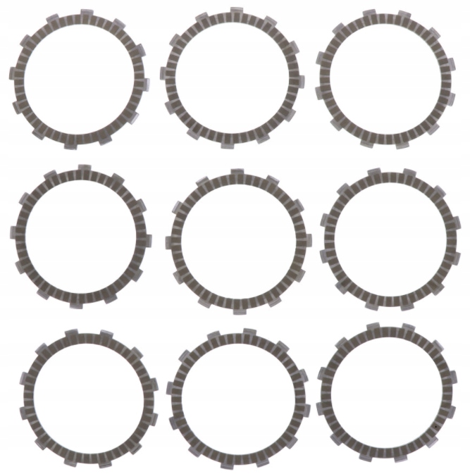 Sada spojkových kotúčov Husaberg Fe 450 550 Enduro 07-08 Nová