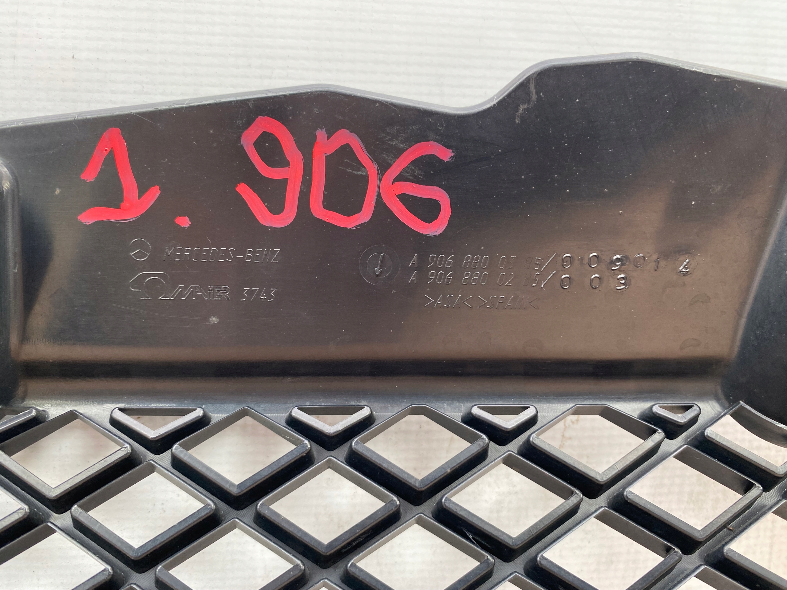 SPRINTER 906 06-Grill Kühlergrill Original CHROM Emblem motorhaube