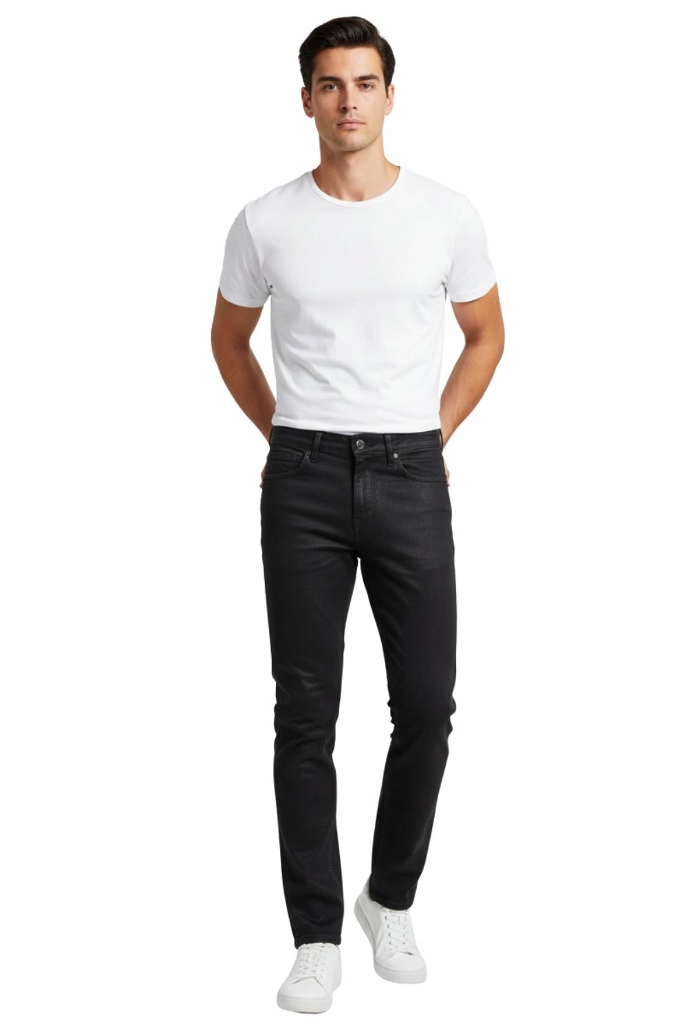 Pánské džínové kalhoty Tommy Jeans jednoduché džíny černé bavlna vel. W32 L32