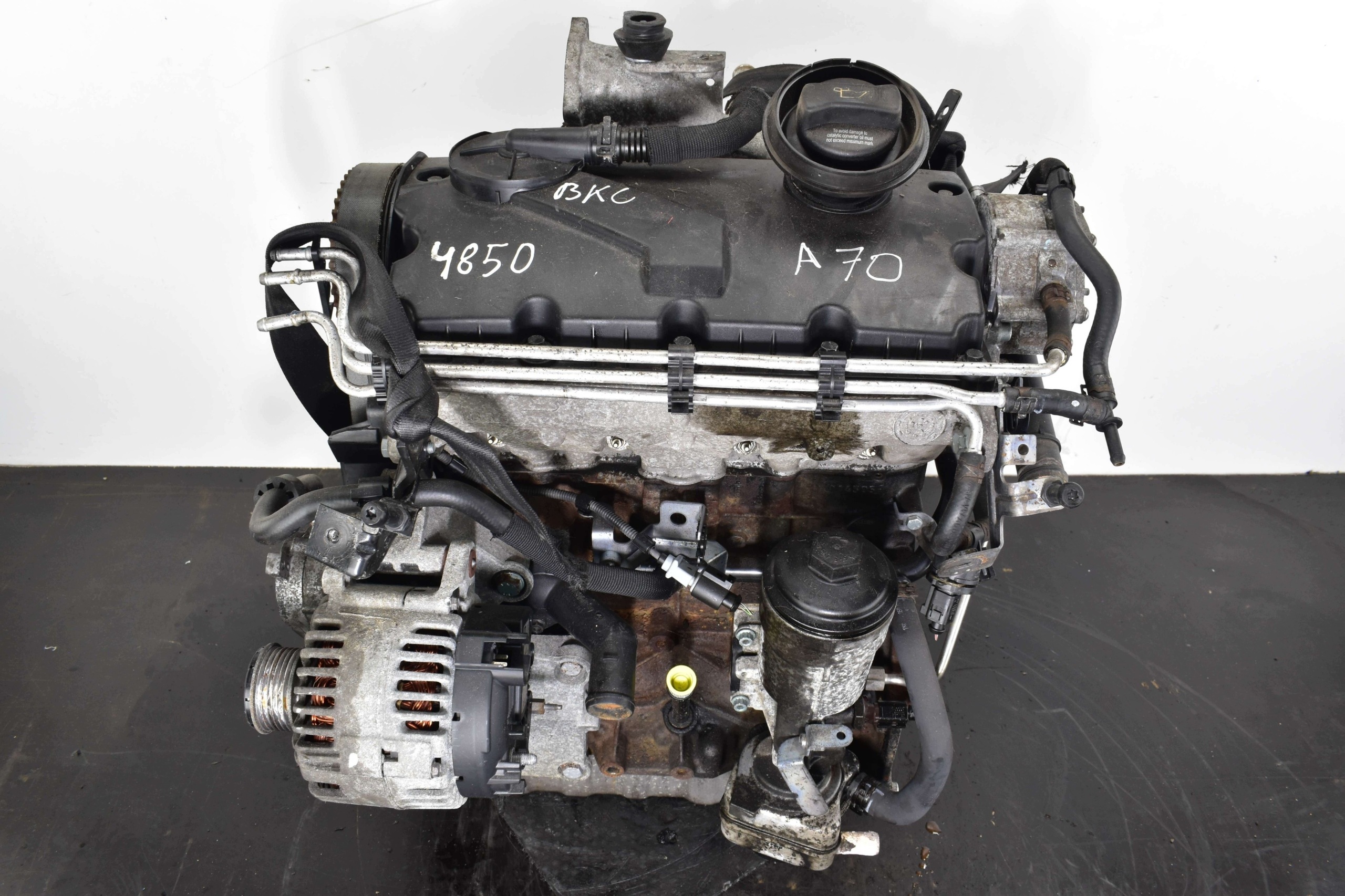 engine GOLF V PASSAT B6 SUPERB II TOURAN ALTEA 1.9TDI 105KM BKC @KOMPRESJA@