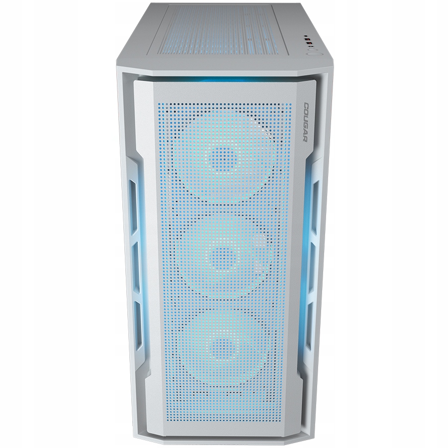 COUGAR Obudowa Uniface RGB, Midi Tower, Biała — 20