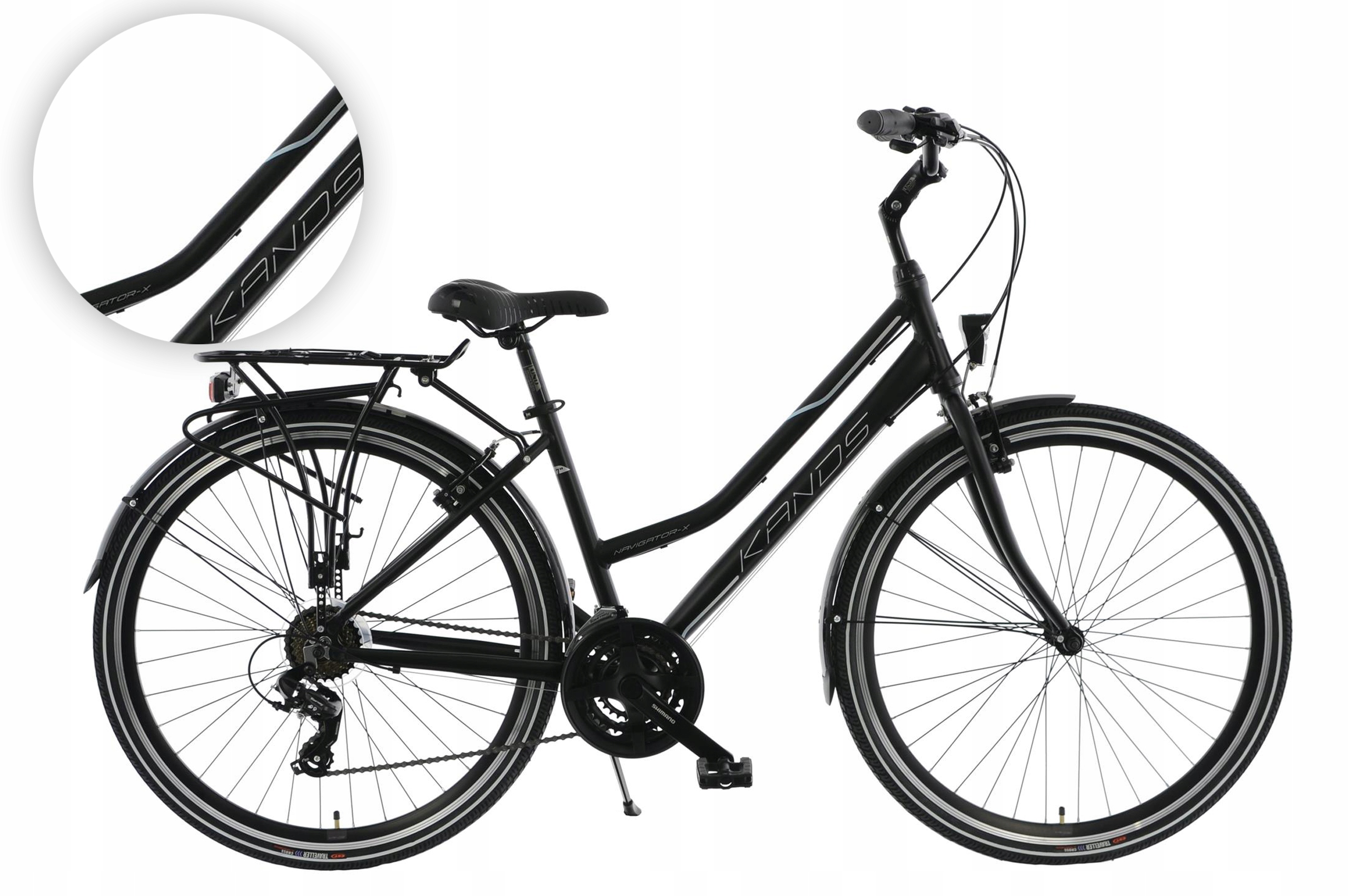 Rower Trekkingowy 28" Kands Navigator-x rama 17' czarny R23