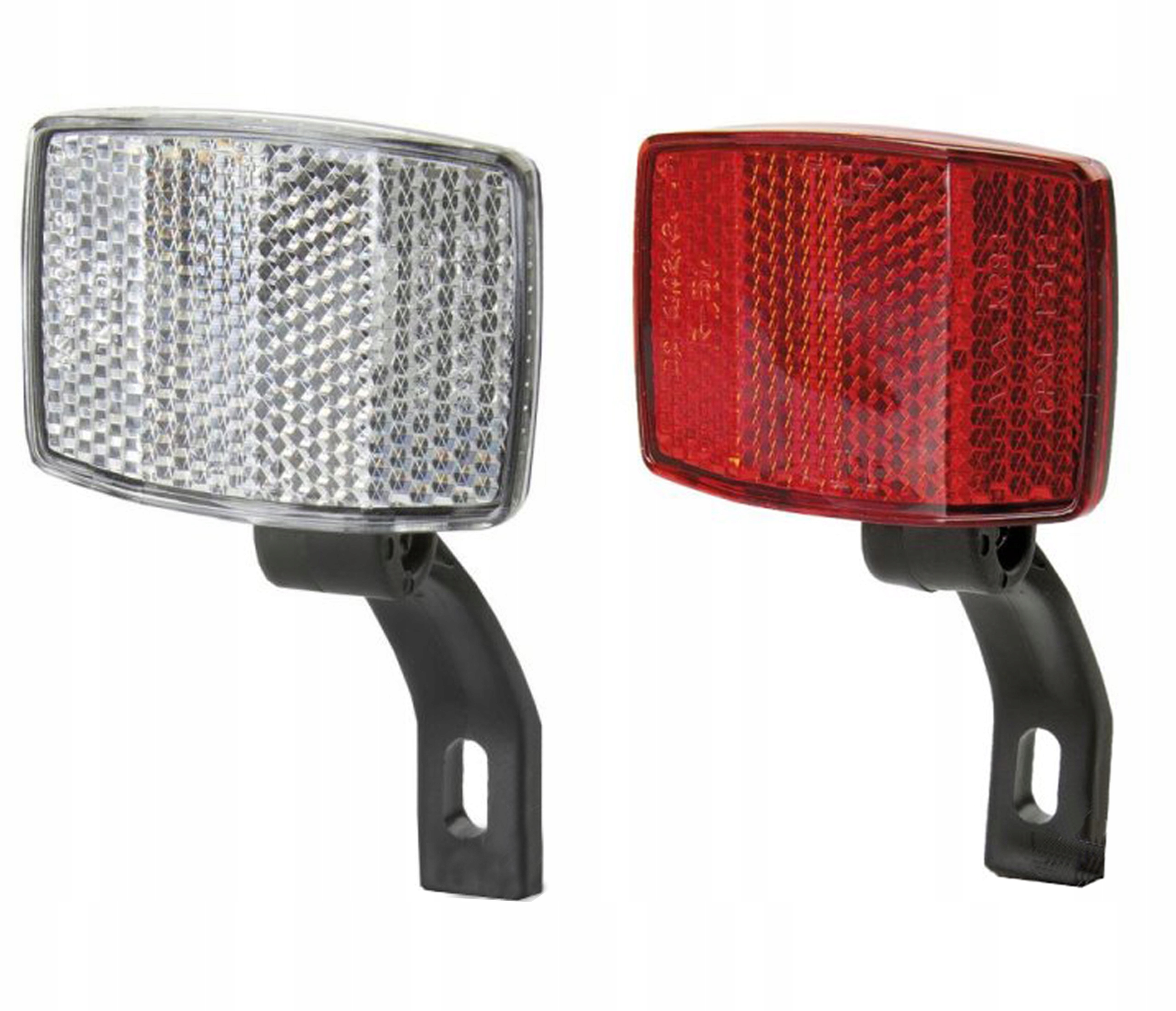 

Odblask Rowerowy Na Przód Przedni Tył Rower Red