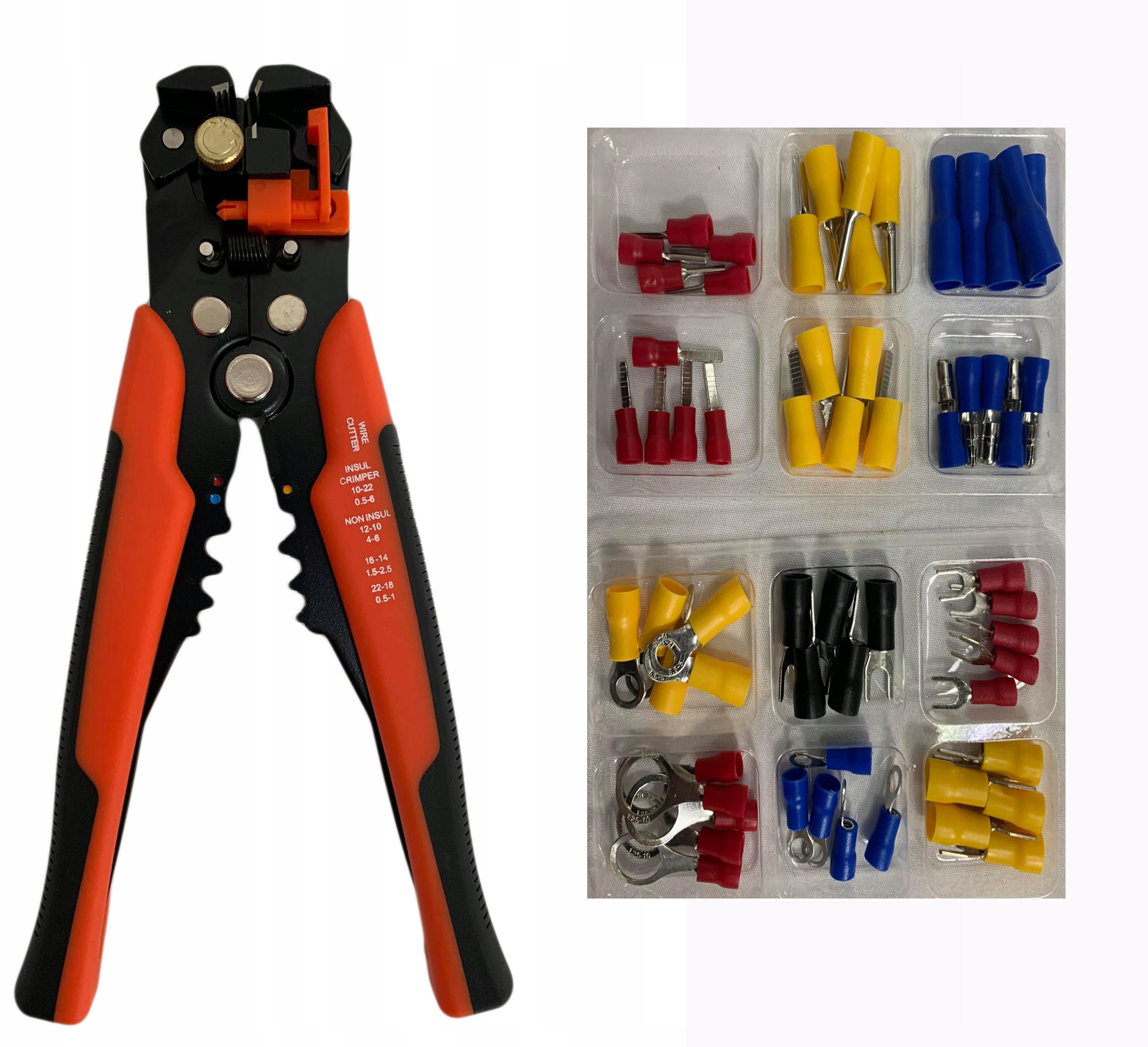 SCIĄGACZKA IZOLACJI OBIERACZKA ZACISKARKA + Gratis