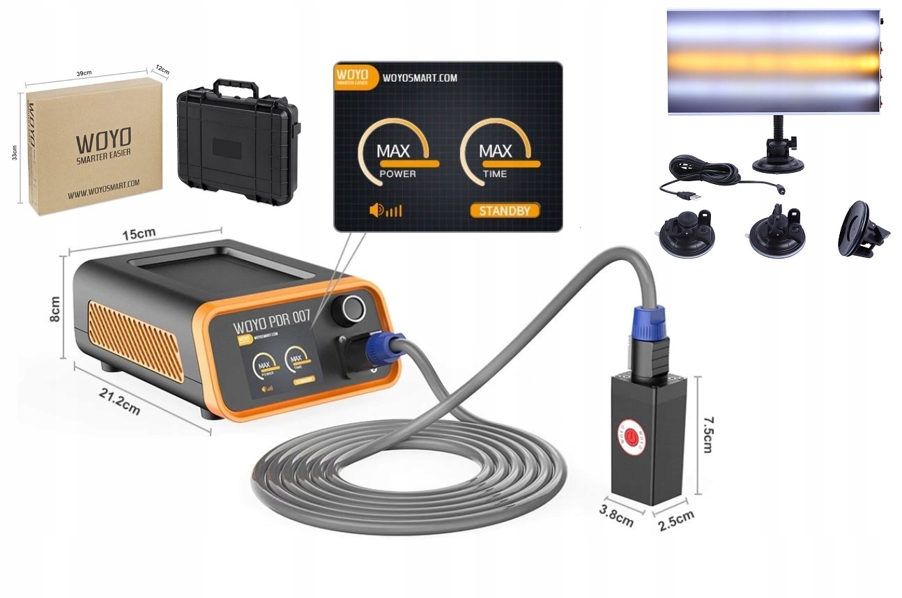 

Woyo 007 T-Hotbox Pdr Indukcja Do Wgnieceń Grad